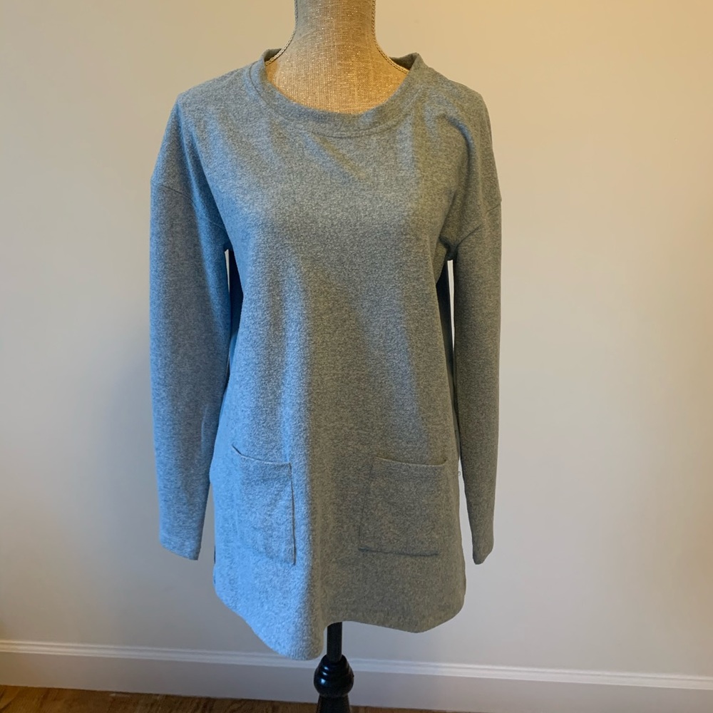 Blue Tunic Sweatshirt